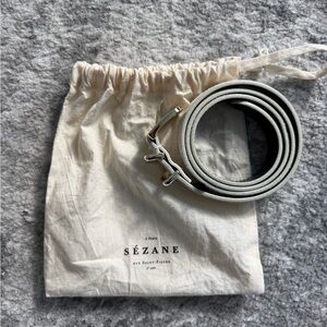 Worn Once - Sezane Suede Livie Belt